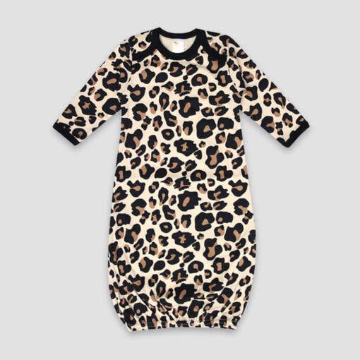 Baby Sleeping Gown Leopard