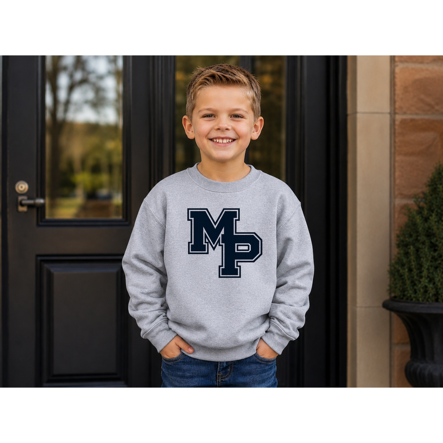 Gildan Youth Sport Grey MP Sweatshirt