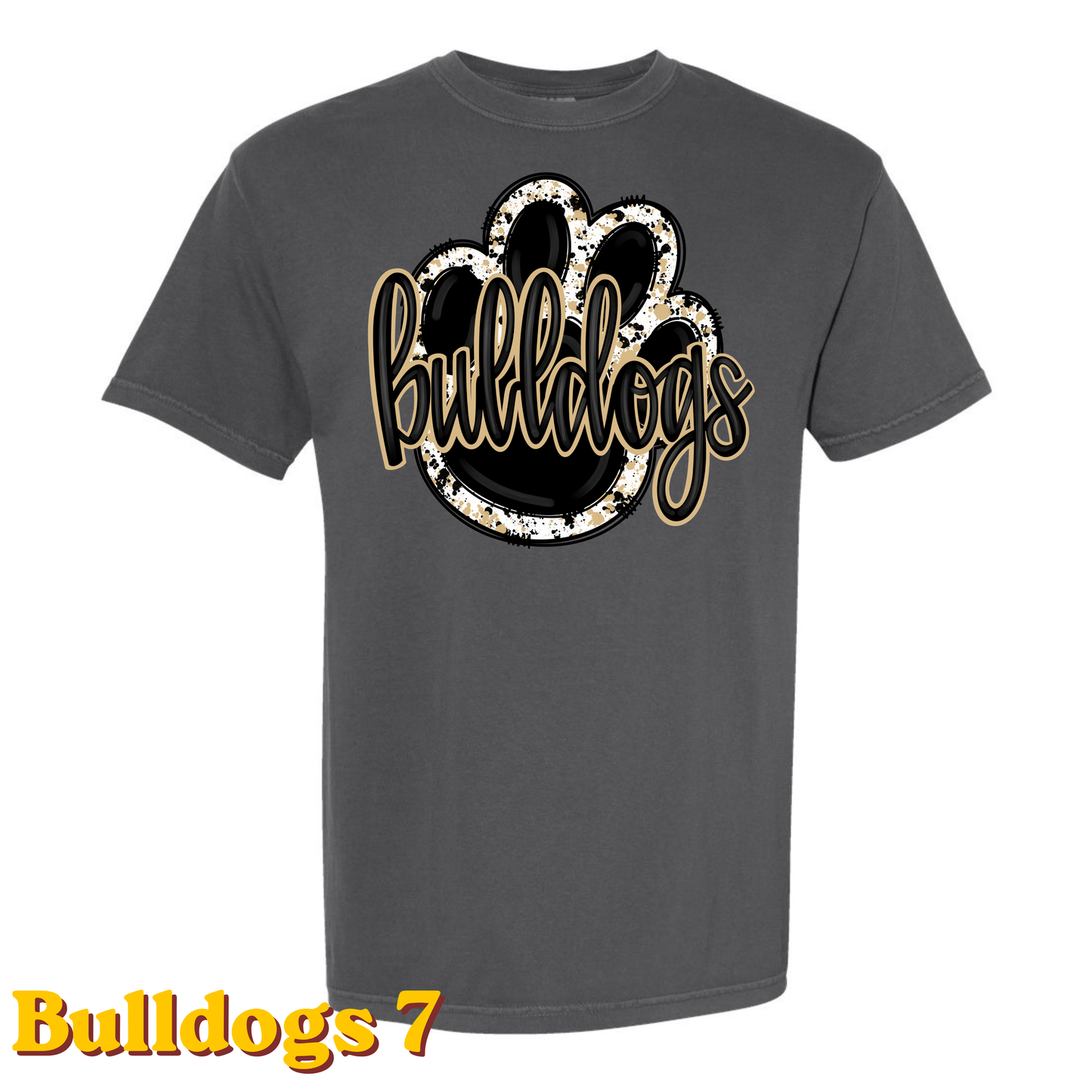 Bulldogs7 Youth CC T-Shirt (Pepper)