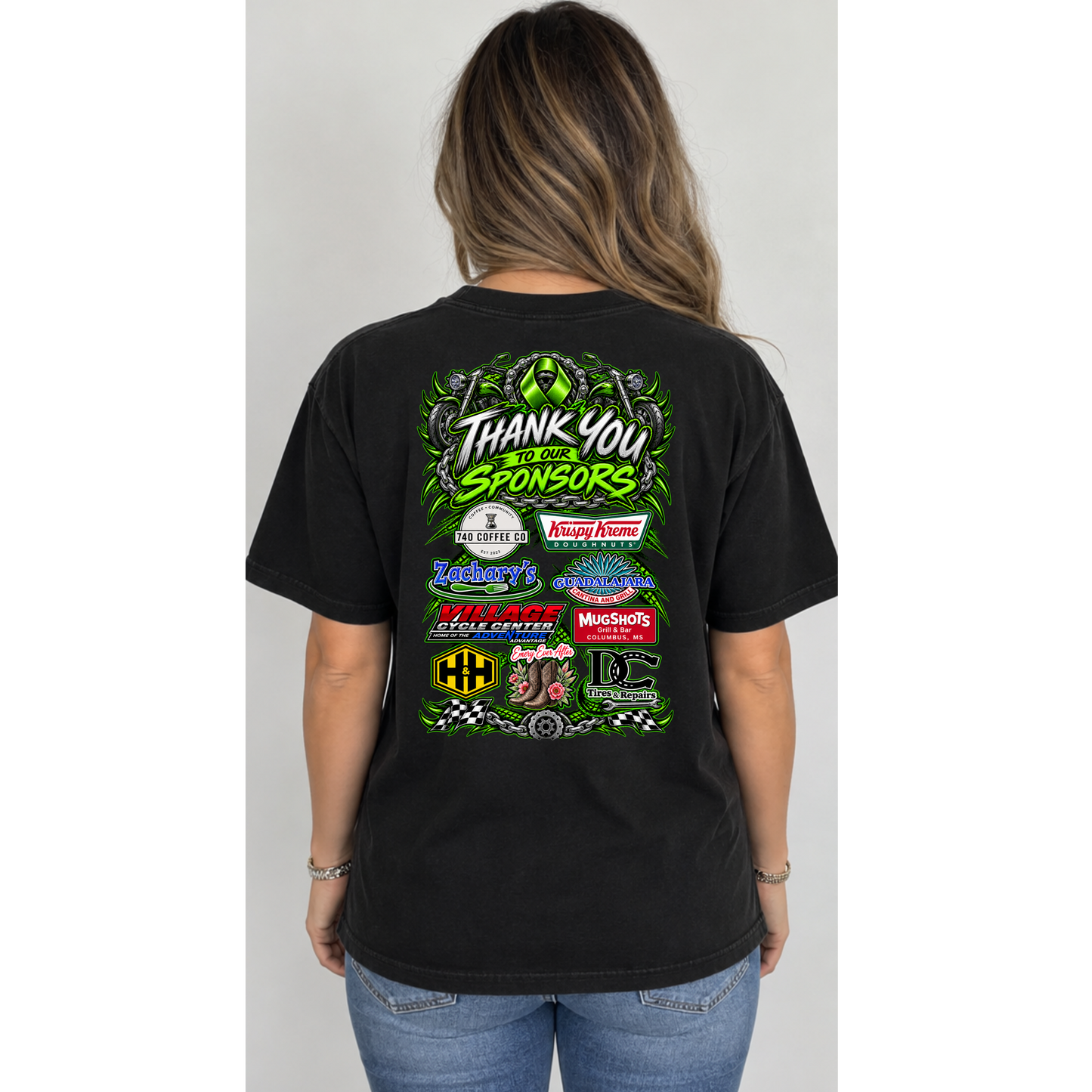 Black Jagger Strong Shirt (Comfort Color)