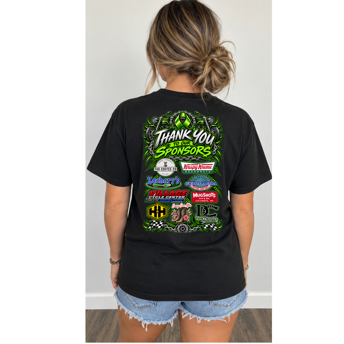 Black Jagger Strong Shirt (Gildan)