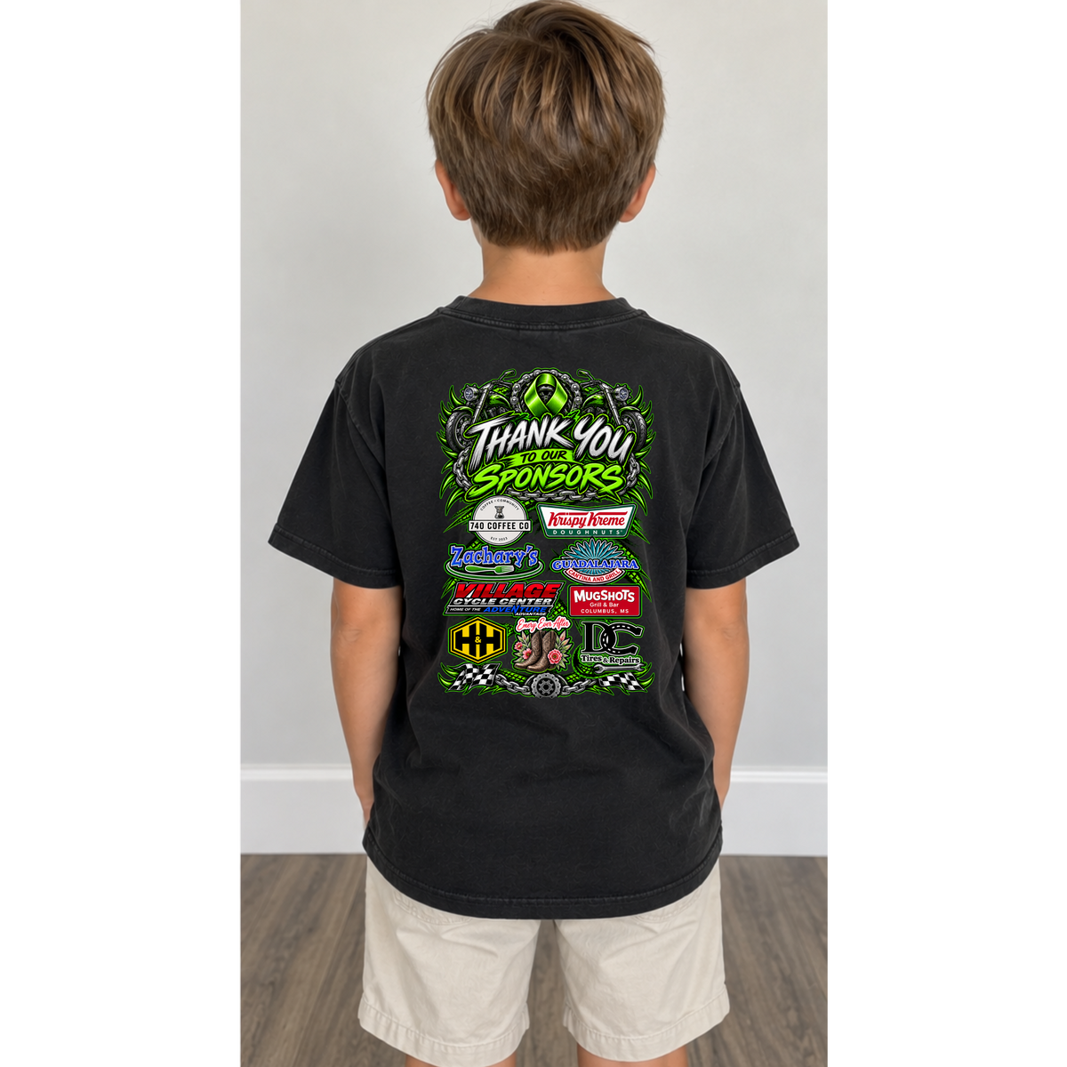 Black Youth Jagger Strong Shirt (Comfort Color)