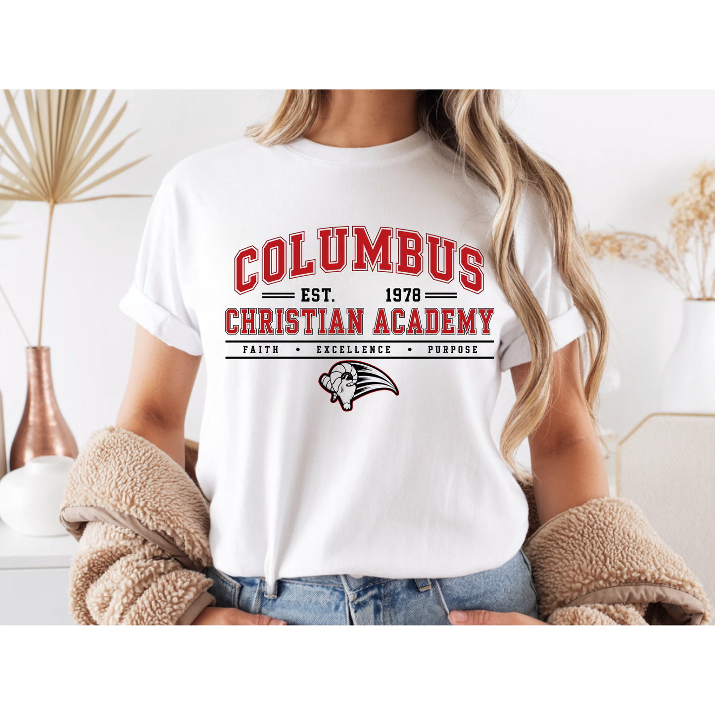 RAMS1 CC T-Shirt (White)