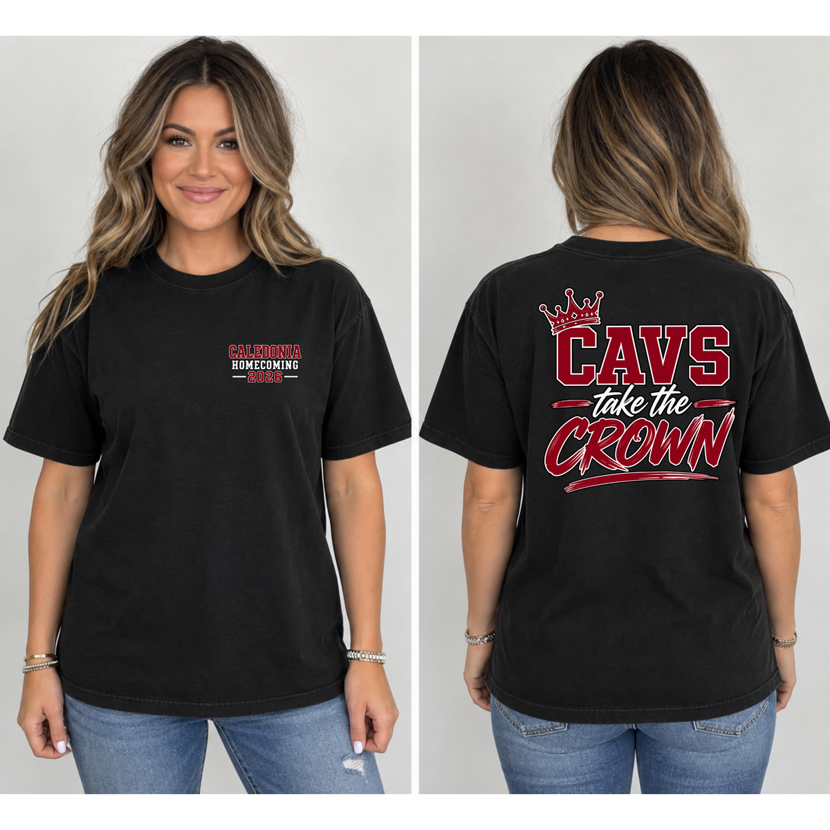 Homecoming 26 Comfort Color Shirt (Black)