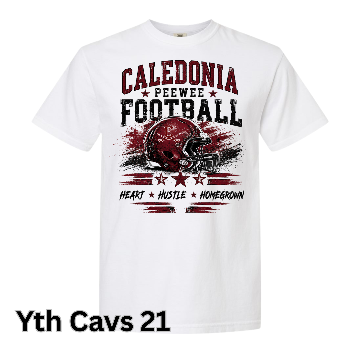 Cavs21 Youth CC T-Shirt (White)