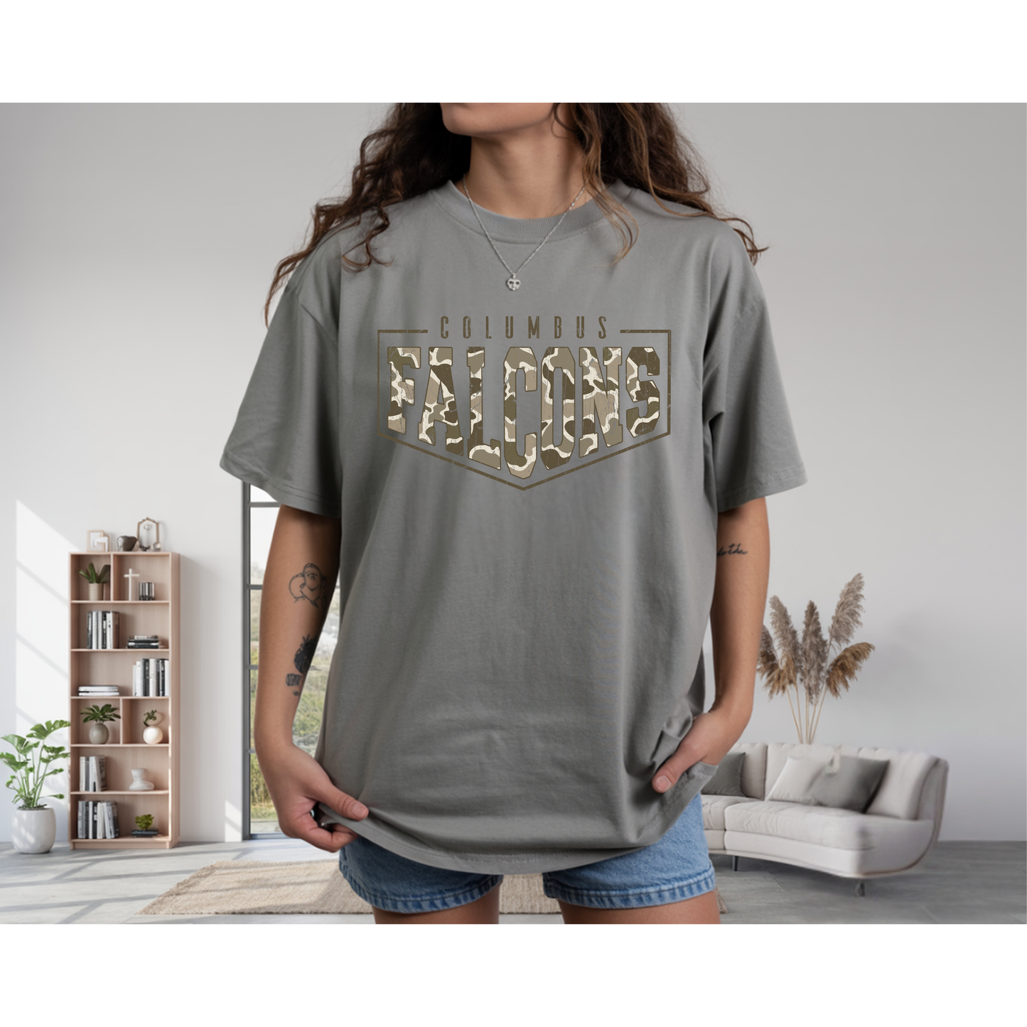 Falcons2 CC T-Shirt (Grey)