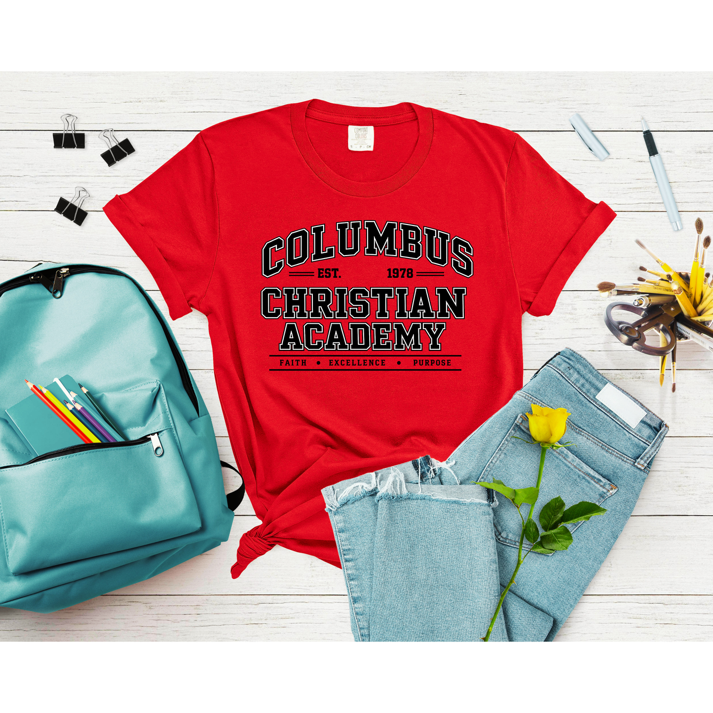 RAMS2 CC T-Shirt (Red)