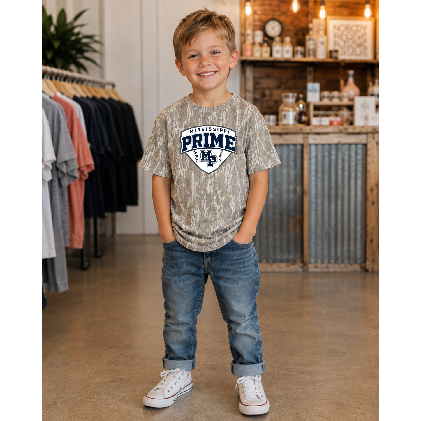 Mossy Oak MP Home Plate t-shirt Youth