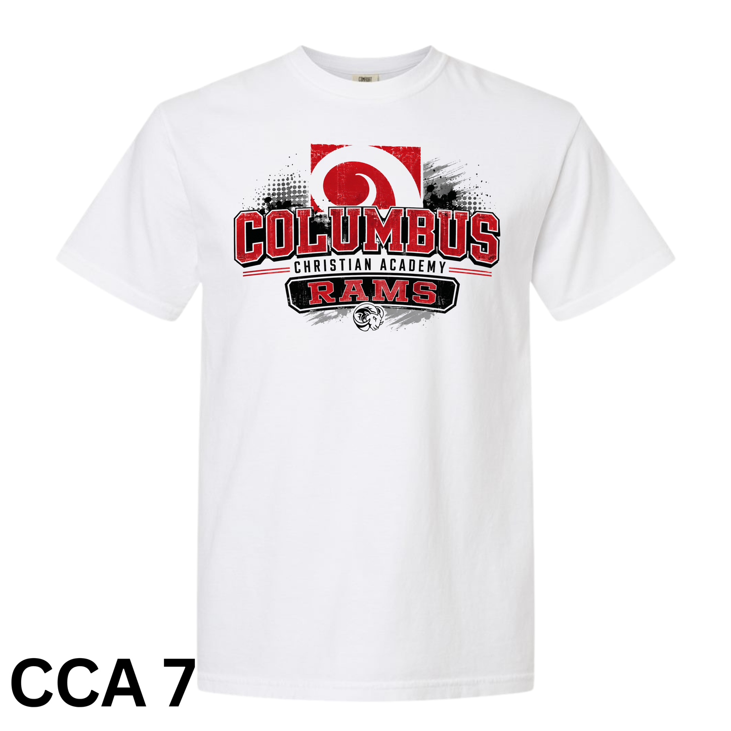 Rams7 Youth CC T-Shirt (white)