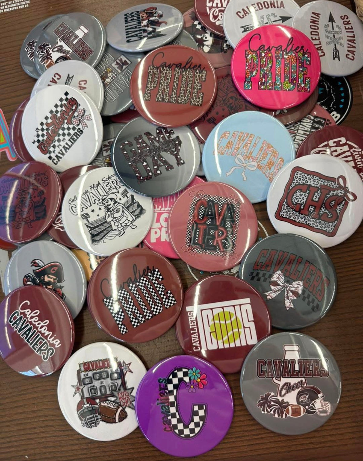 Custom Button (Must email picture)