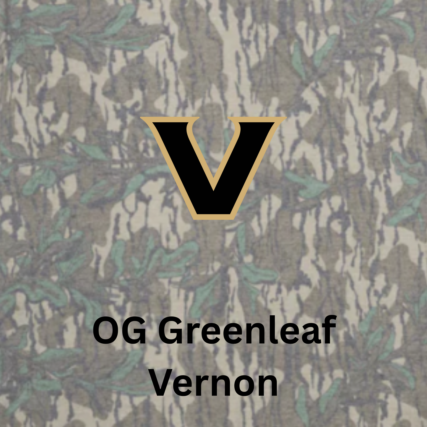 Mossy Oak Washed Out Long Sleeve w/ Print - Greenleaf