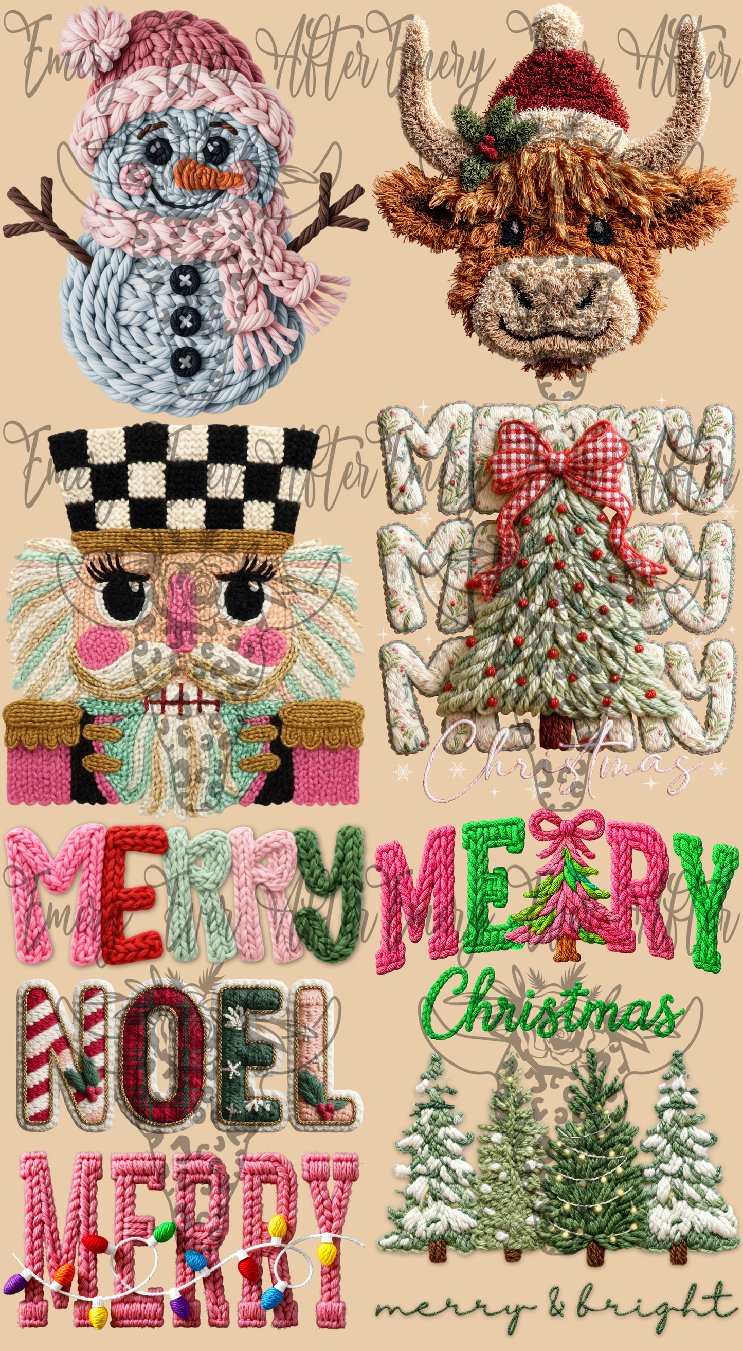 Pre-Made 22" by 40" gangsheet 1