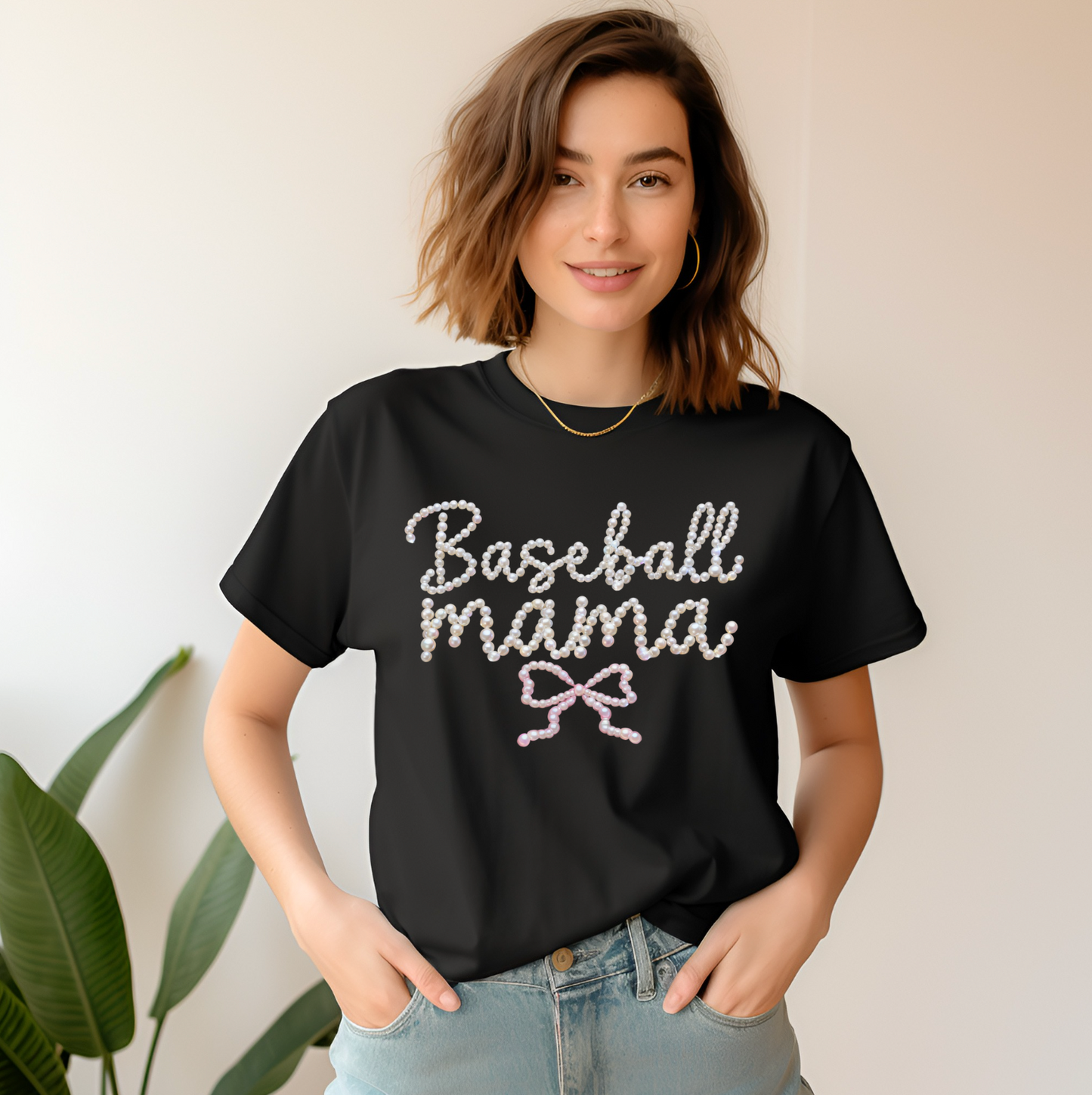 Baseball Mama Pearls