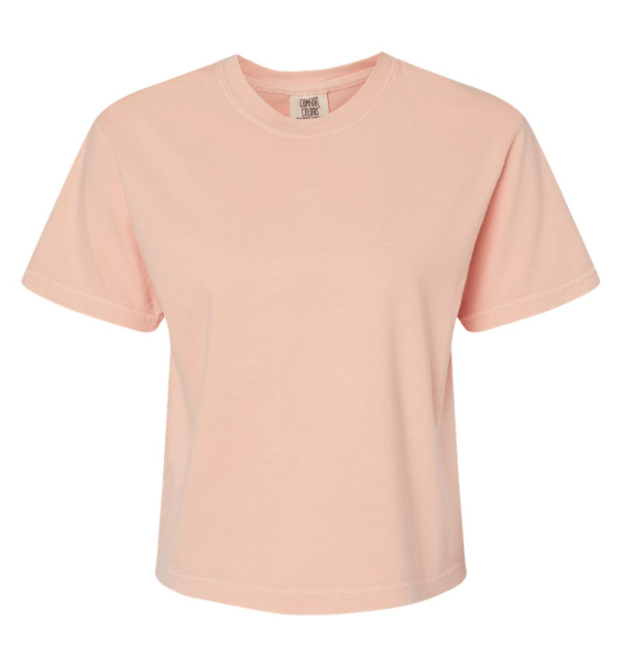 CC Boxy T-Shirt - Peachy