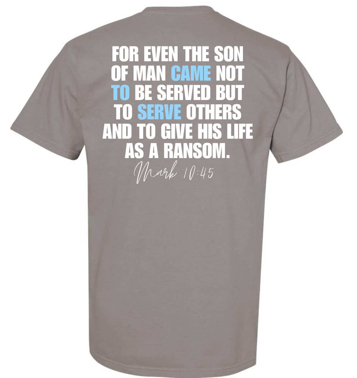 Comfort Color FRDM Volunteer Shirt (Grey)