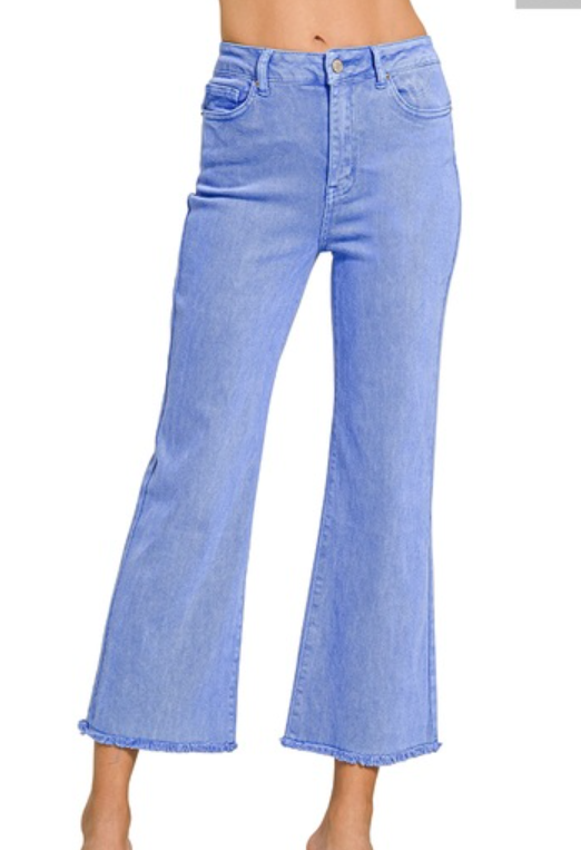 PLUS Acid Wash Bootcut Jeans