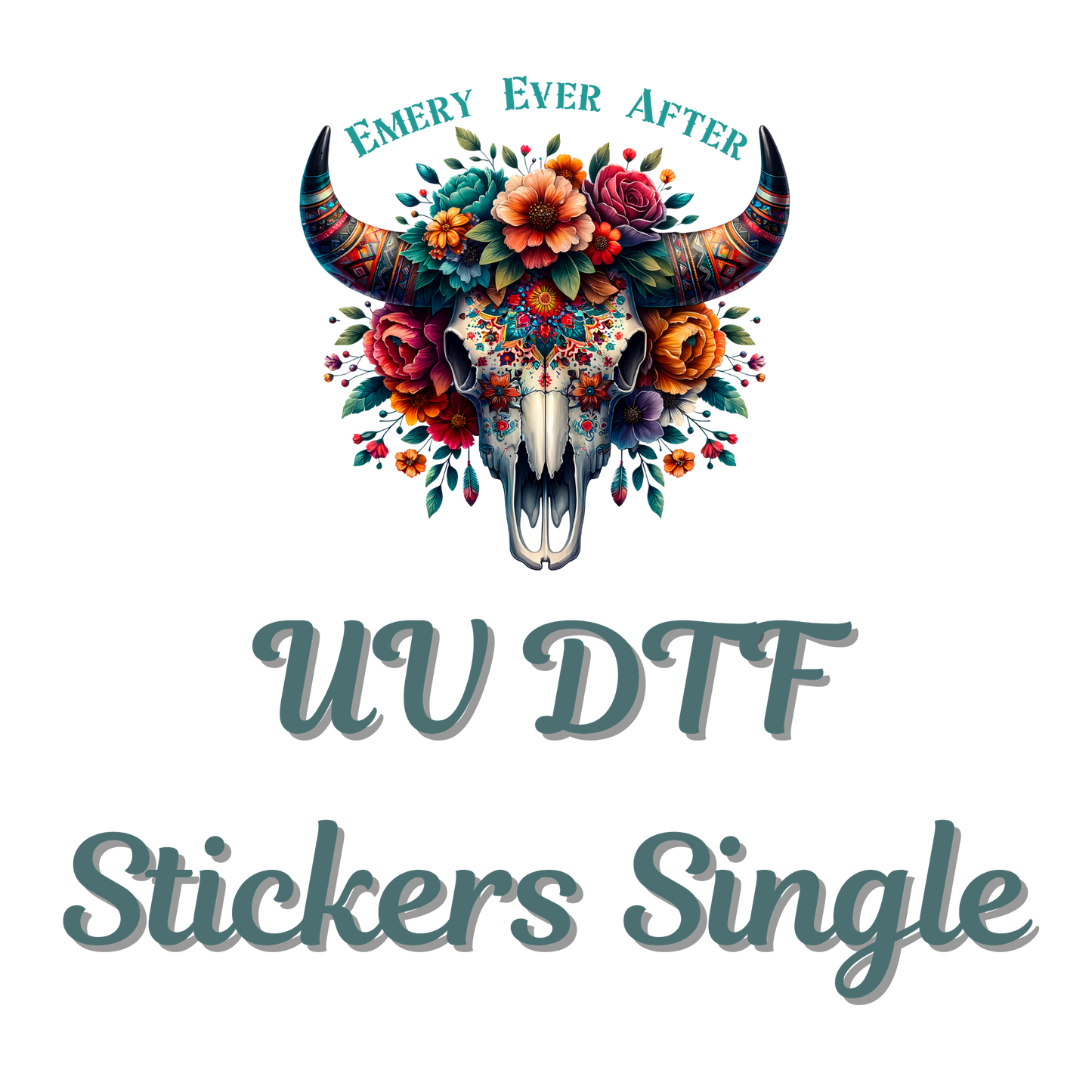 Individual UV DTF Stickers