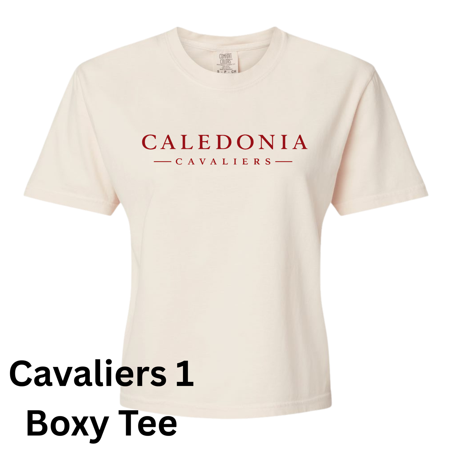 Cavs1 Boxy CC T-Shirt (Ivory)