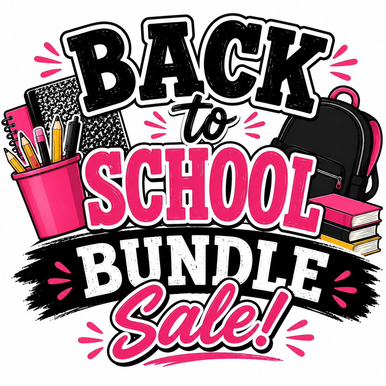 Back to School Bundle Sale