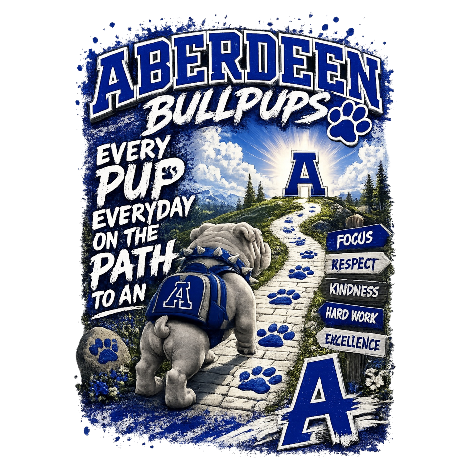Aberdeen School Spirit Shirt Fundraiser