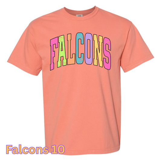 Falcons10 Youth CC T-Shirt (Terracotta)