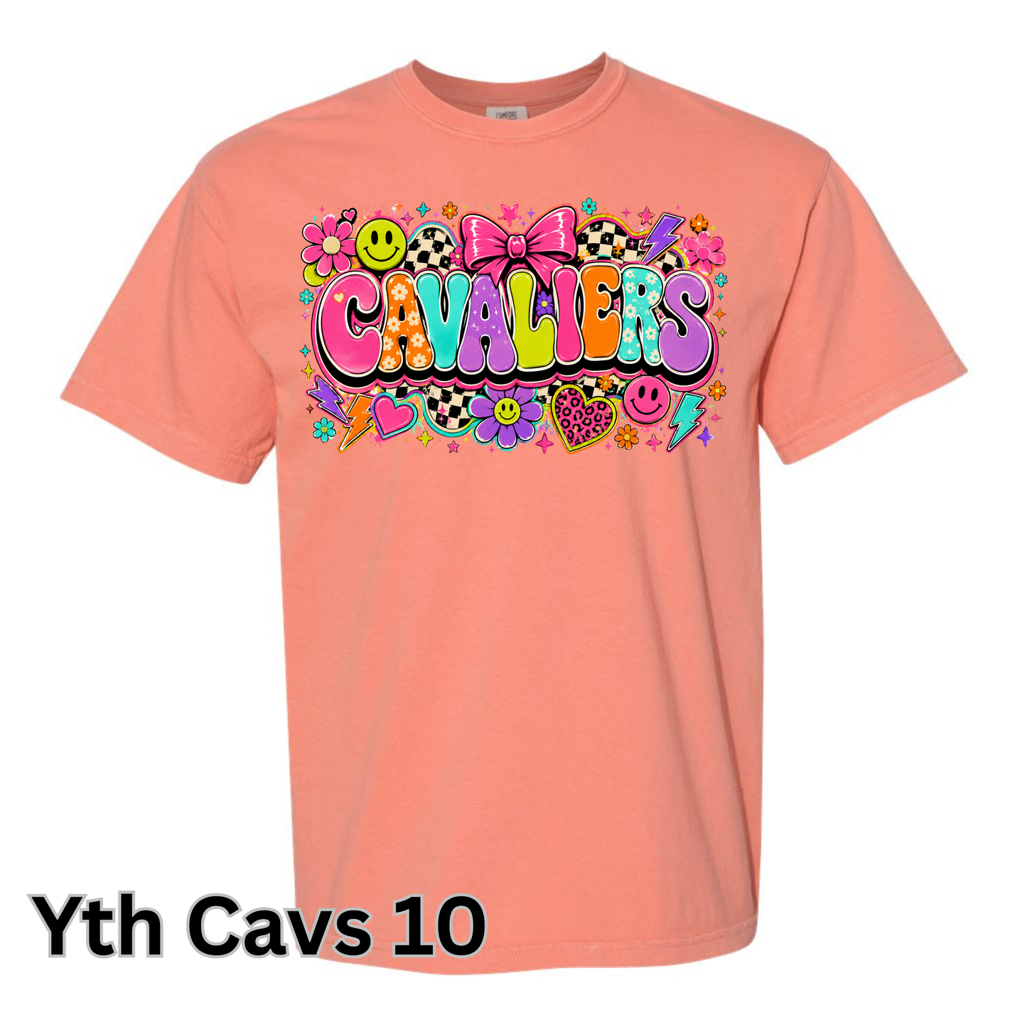 Cavs10 Youth CC T-Shirt (Terracotta)