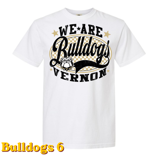 Bulldogs6 Youth CC T-Shirt (White)