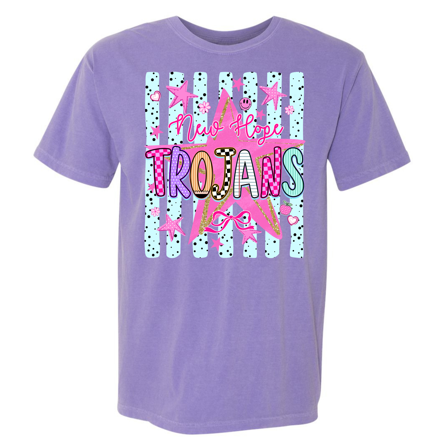 Trojans13 Youth CC T-Shirt (Violet)