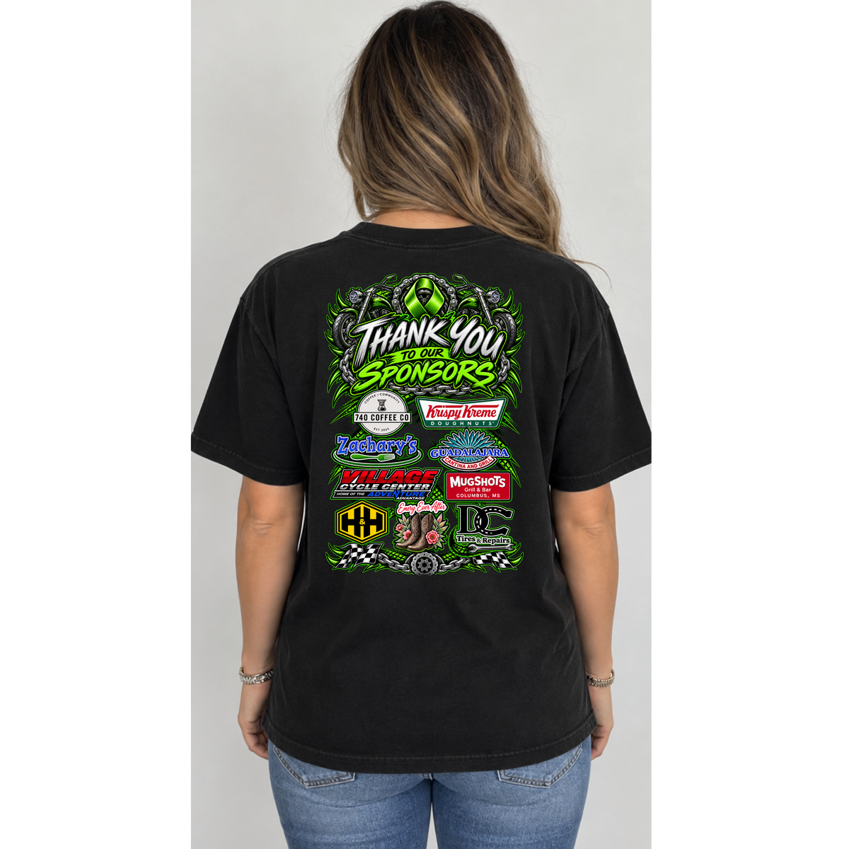 Black Jagger Strong Shirt (Comfort Color)