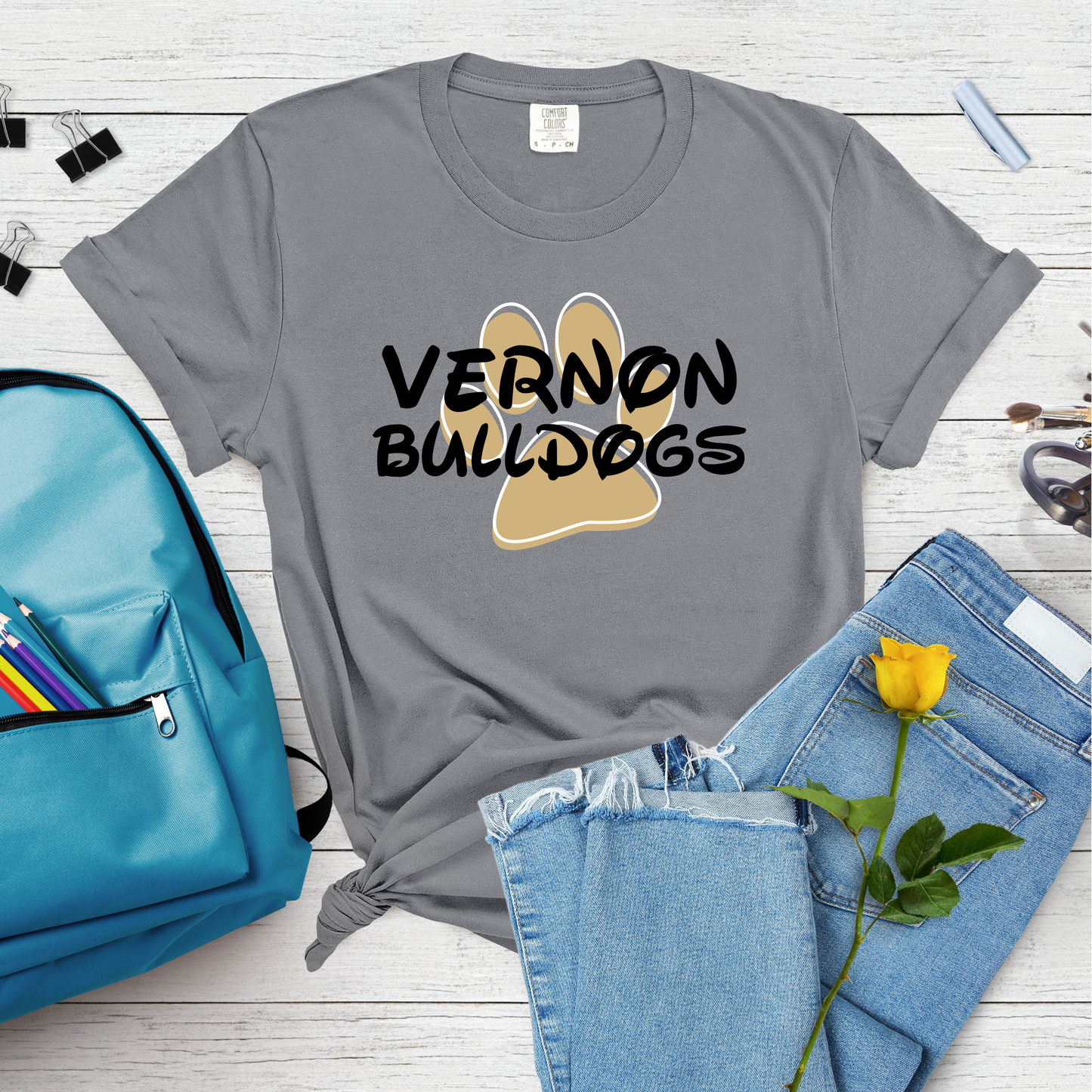Bulldogs8 CC T-Shirt (Granite)