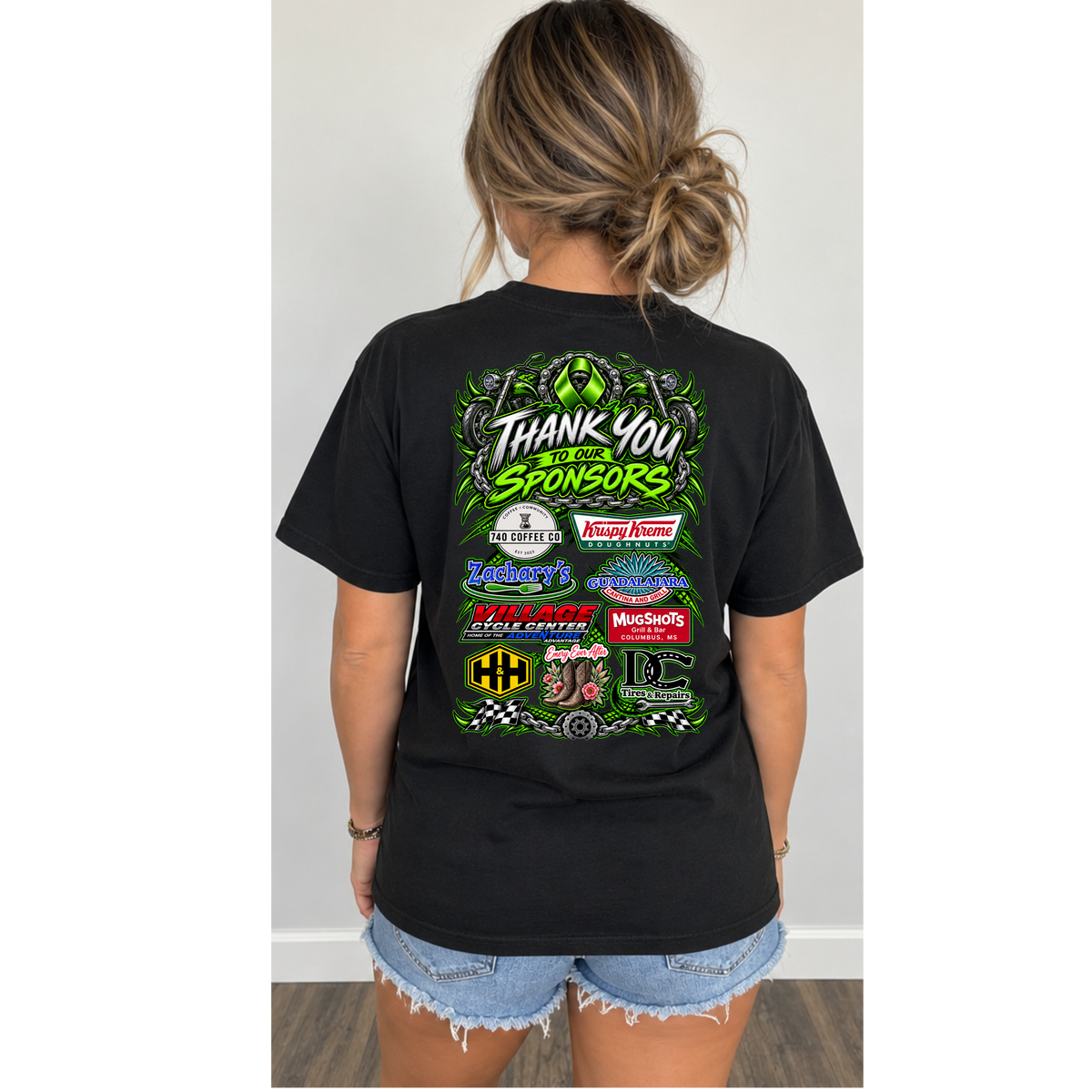 Black Jagger Strong Shirt (Gildan)