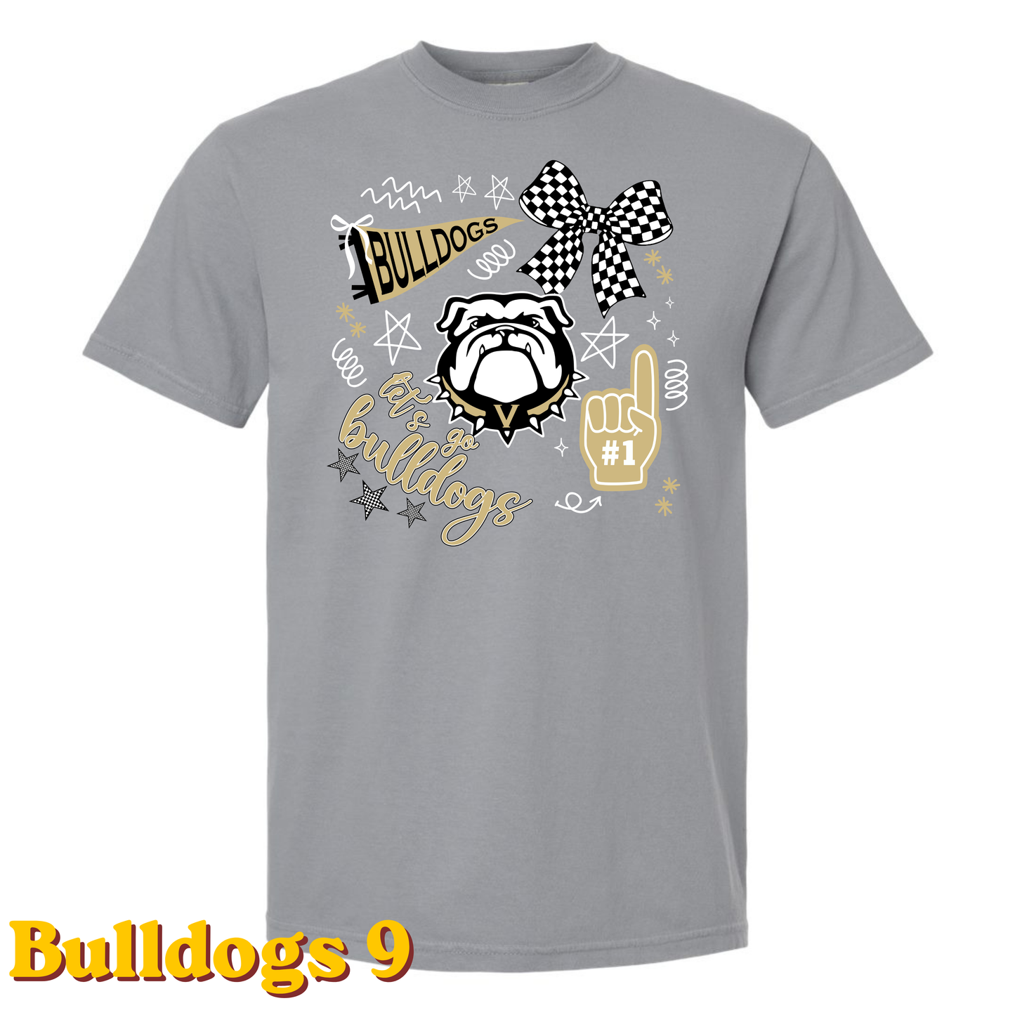 Bulldogs9 Youth CC T-Shirt (Granite)