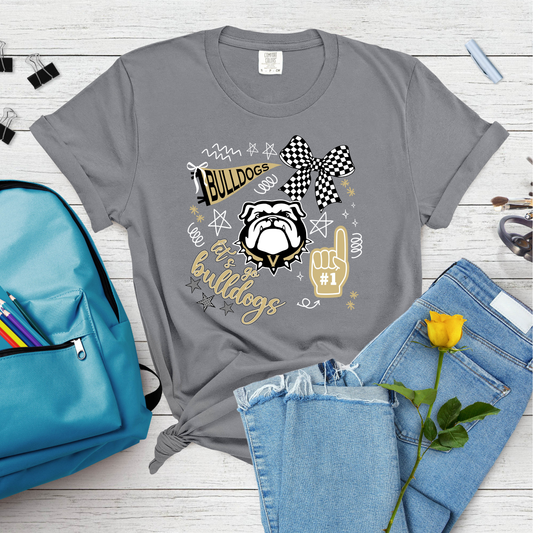 Bulldogs9 CC T-Shirt (Granite)