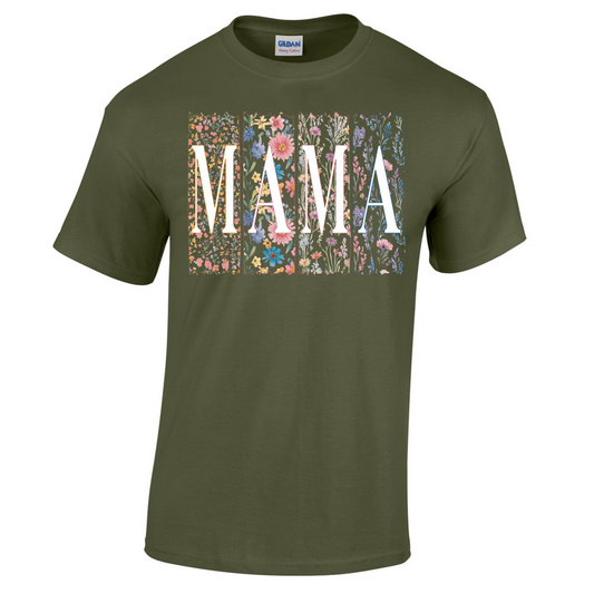 MAMA Flowers T-Shirt