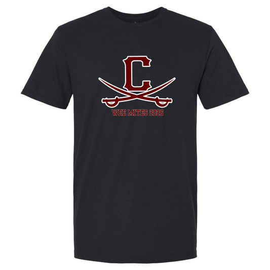 Caledonia Wee Mites 2026 Personalized Gildan T-Shirt (Black)