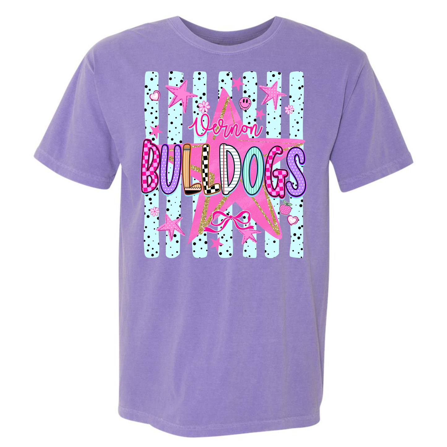 Bulldogs11 Youth CC T-Shirt (Violet)