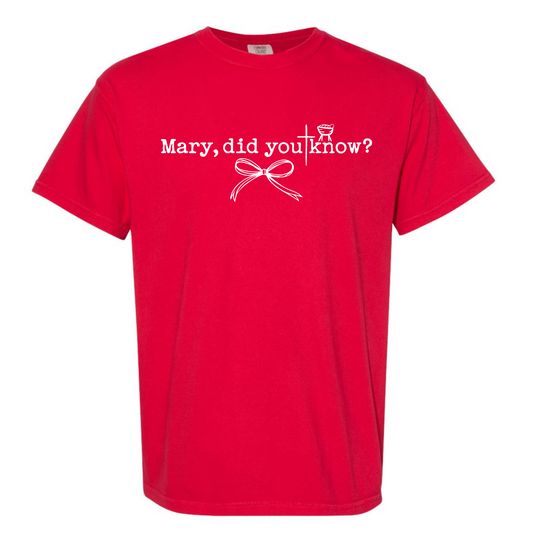 Comfort Color T-shirt - Red