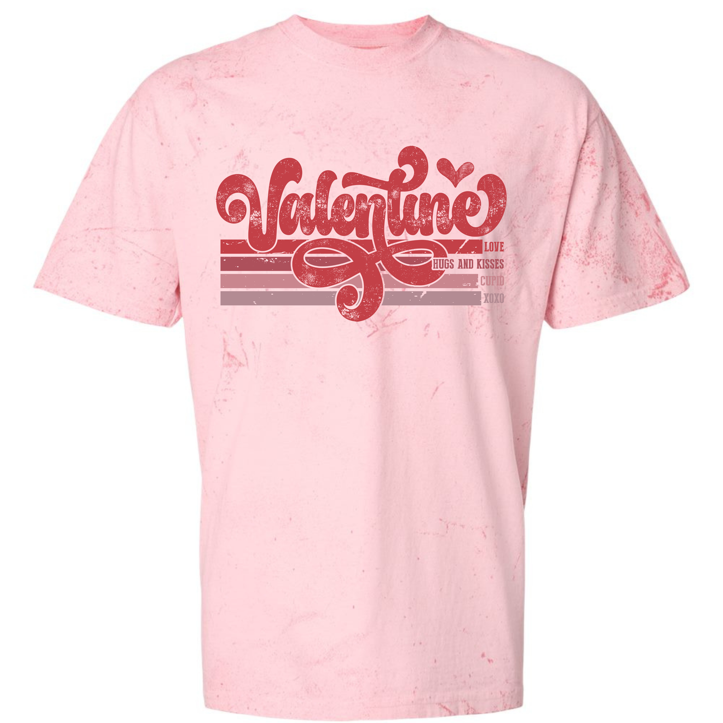 Color Blast Valentines Shirt (Clay)