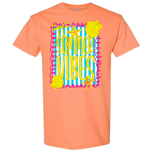 Summer Vibes Seashell T-Shirt
