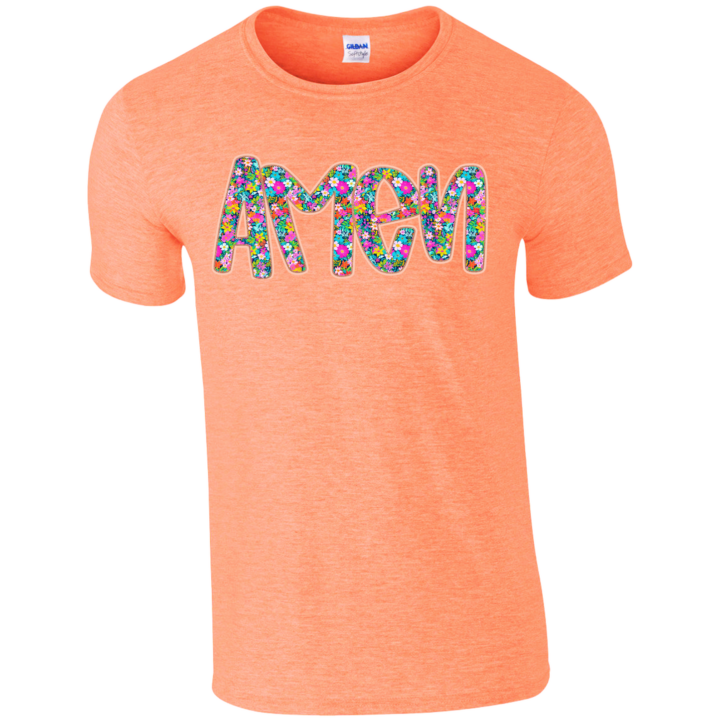 Amen Flowered T-Shirt