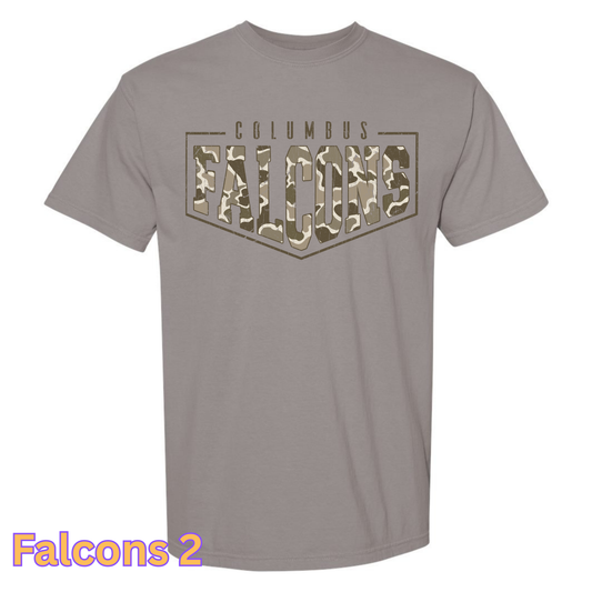 Falcons2 Youth CC T-Shirt (Grey)