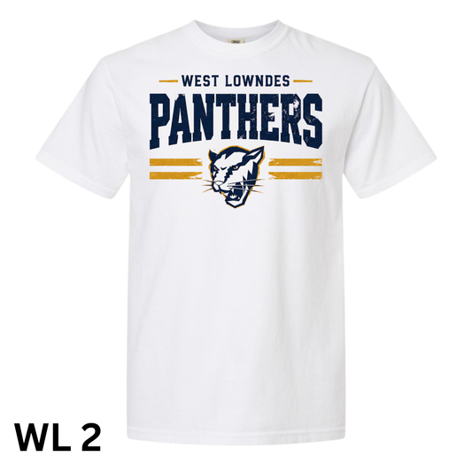 Panthers2 Youth CC T-Shirt (White)