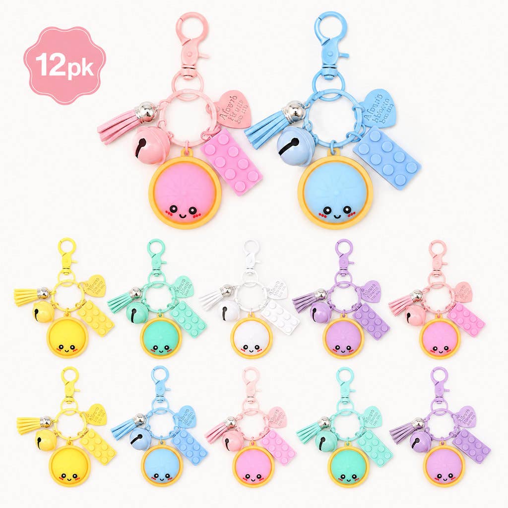 Dumpling Bun Key Chain
