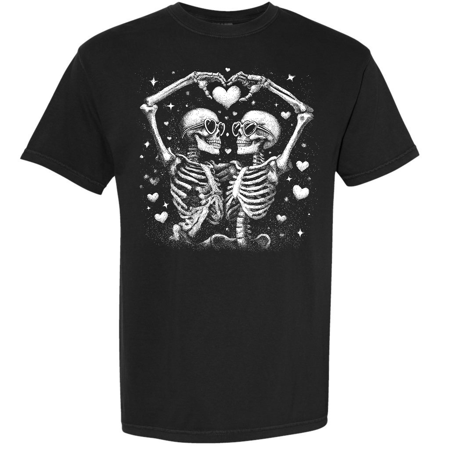 Comfort Color Valentines Shirt (Black)