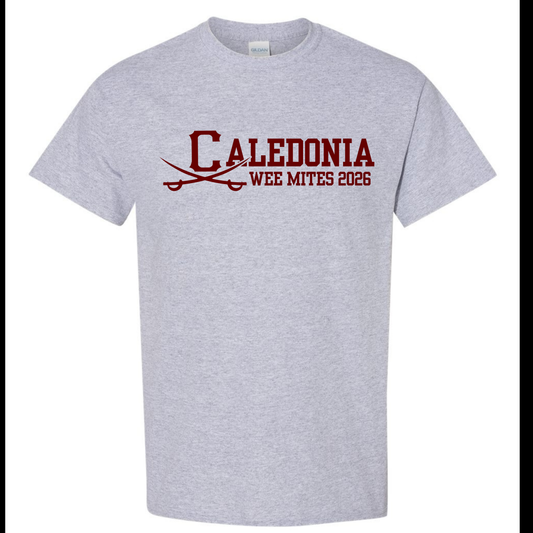 Caledonia Wee Mites 2026 Gildan T-Shirt (Sport Grey)