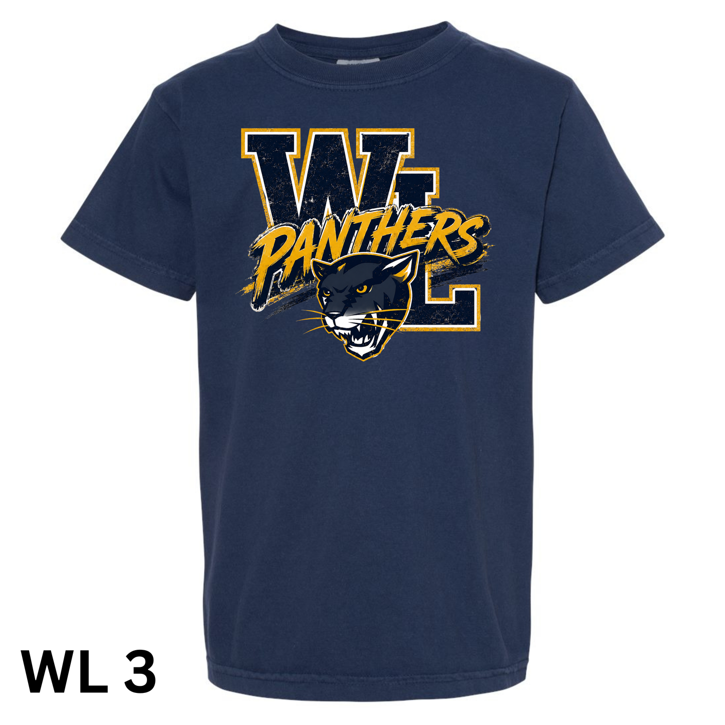 Panthers3 Youth CC T-Shirt (TrueNavy)