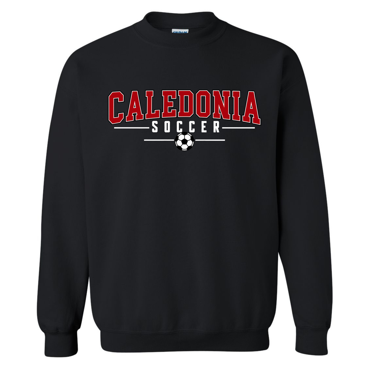 Caledonia Soccer Sweatshirt (Black)