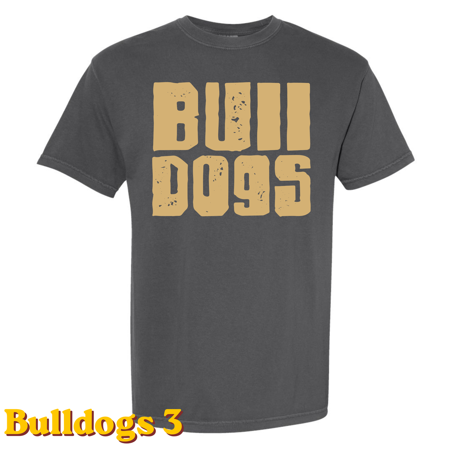 Bulldogs3 Youth CC T-Shirt (Pepper)