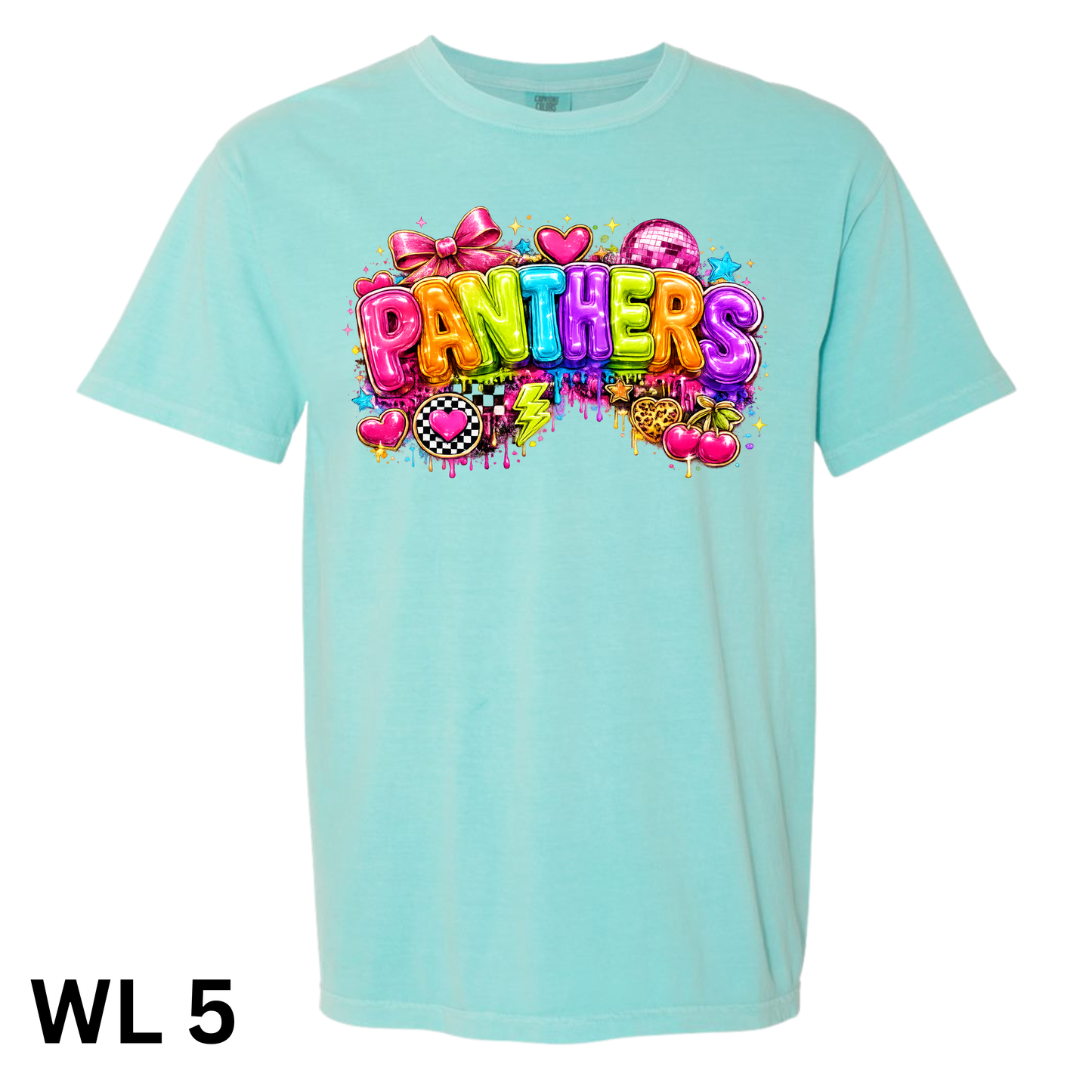 Panthers5 Youth CC T-Shirt (ChalkyMint)