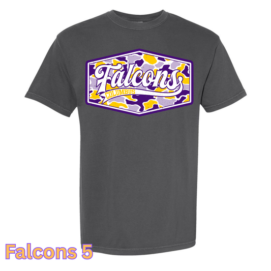 Falcons5 Youth CC T-Shirt (Pepper)